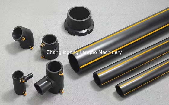 Machine d'extrusion de tuyaux en plastique HDPE