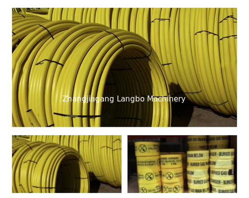Ligne de production d'extrusion de tuyaux HDPE personnalisable