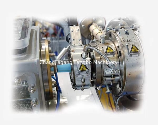 Production en plastique d'extrusion de tuyau de PPR avec le PLC de Mark Line 63mm à télécommande