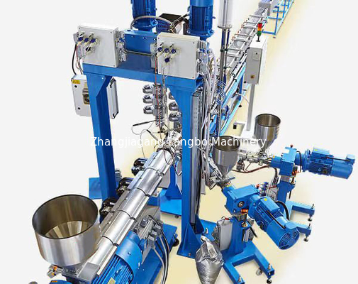 Chaîne de production de tuyau de Ppr d'extrusion du pe Co 350kgs/tube multi couche de H