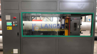 Ligne d'extrusion de production de tuyaux en PE de 110 mm, vis unique PLC