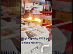 Ligne d'extrusion de conduits électriques en PVC à double brin de 20 à 63 mm, à haute capacité de sortie