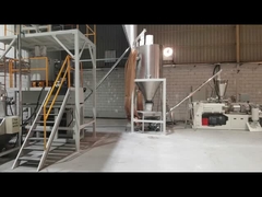 Mélangeur de plastique à haute technologie à haute vitesse et à chauffage en PVC entièrement automatique