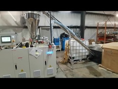 Ligne d'extrusion de profil de PVC