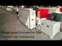 Machine d'extrusion de tuyaux en PVC à quatre brins 630 mm ABB Inverter