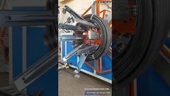 Machine d'enroulement automatique de tuyaux en PE pour un enroulement efficace #Enrouleur #machineàenrouler