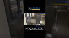 Machine de fabrication de tuyaux en PVC – Extrusion et emboîtement en une seule ligne #machine #extrusiondetuyaux #tuyauenPVC
