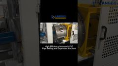 Machine automatique à haute efficacité pour le biseautage et l'expansion de tubes PVC #pvc #machine