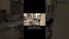 Ligne d'extrusion de tubes PPR trois couches 20-63mm fonctionnant parfaitement en usine