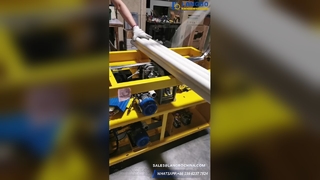 Machine d'emballage automatique de tuyaux