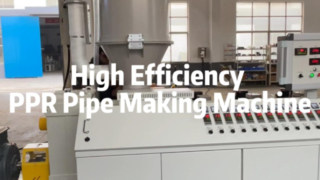 Machine de fabrication de tuyaux PPR