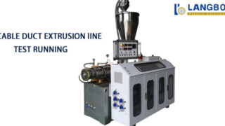 Efficacité de production de machines à tuyaux PE