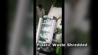 Sac tissé de bouteilles en plastique PP/PE/HDPE/LDPE, broyeur de recyclage