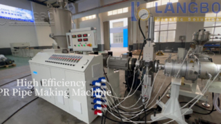 Machine de fabrication de tuyaux en plastique PPR