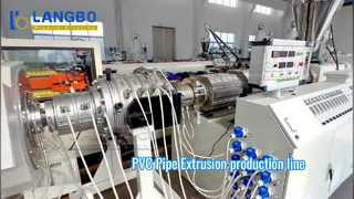 Ligne de production d'extrusion de tubes en PVC