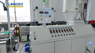 Test de la ligne de production de profilés Waterstop | Démonstration complète du processus d'extrusion